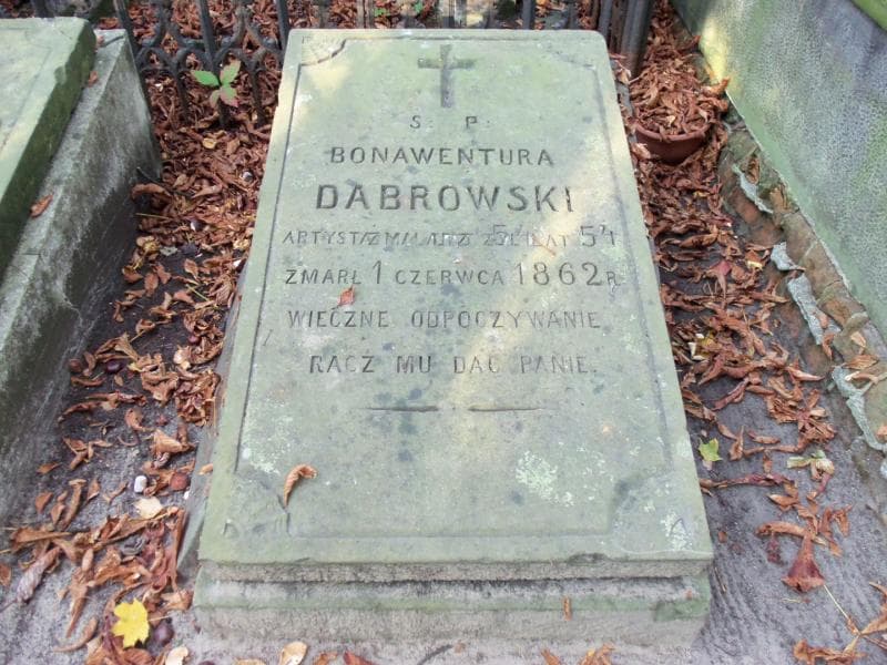 Zdjęcie grobu Bonawentura Dąbrowski (2)