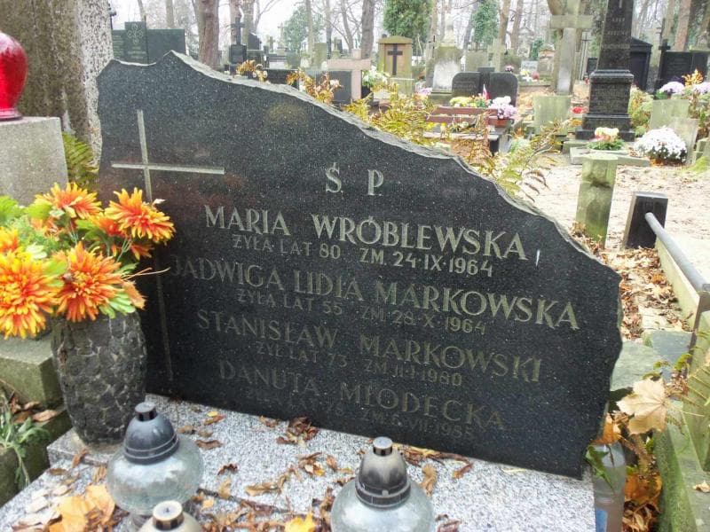 Zdjęcie grobu Jadwiga Lidia Markowska (2)
