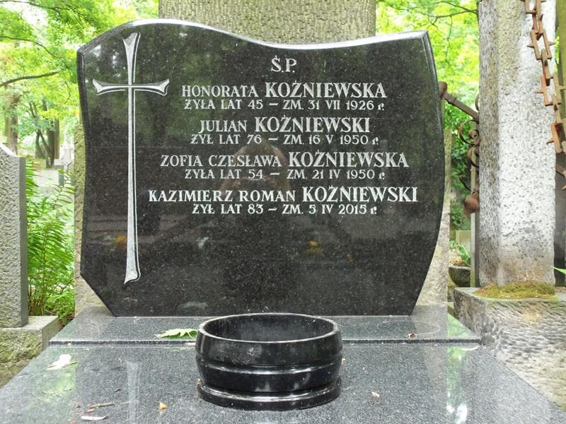 Zdjęcie grobu Zofia Czesława Koźniewska (2)