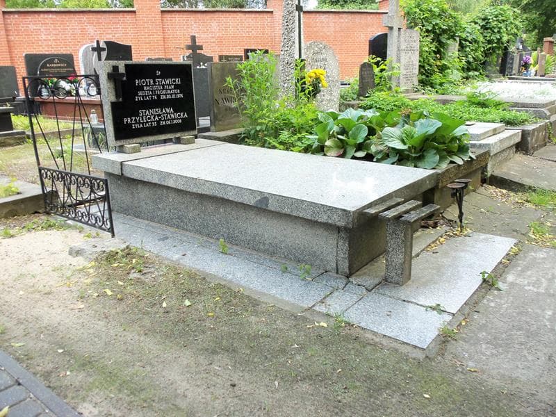 Zdjęcie grobu Stanisława Przyłęcka-Stawicka (1)