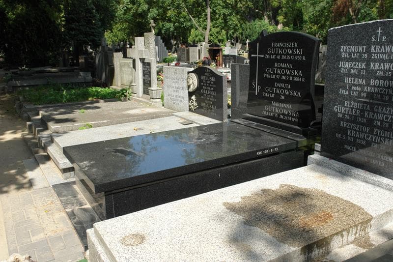 Zdjęcie grobu: Franciszek Gutkowski