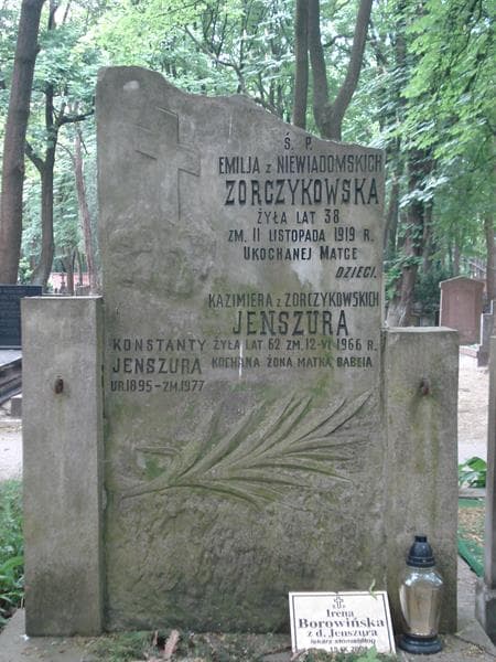 Zdjęcie grobu Konstanty Jenszura (1)