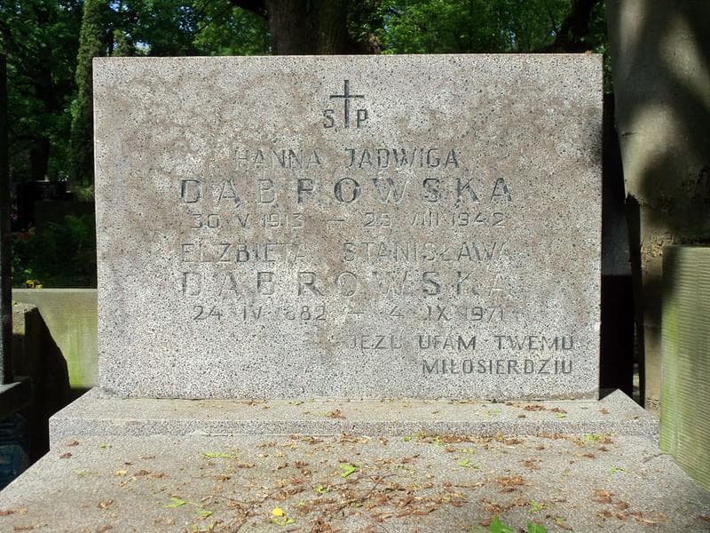 Zdjęcie grobu Elżbieta Stanisława Dąbrowska (2)