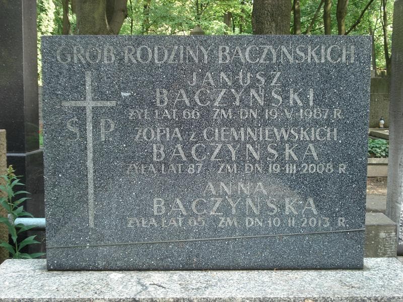 Zdjęcie grobu Anna Baczyńska (2)