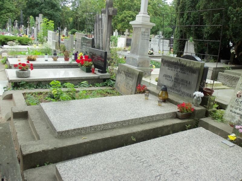 Zdjęcie grobu Janina Olesińska (1)