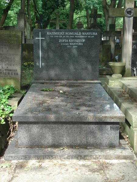 Zdjęcie grobu: Kazimierz Romuald Wanyura