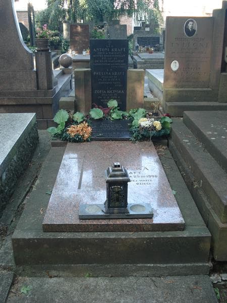 Zdjęcie grobu Antoni Kraft (1)