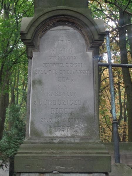 Zdjęcie grobu Witold Biron (2)