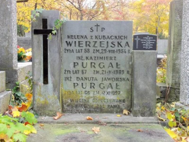 Zdjęcie grobu Danuta Jaworska Purgał (2)