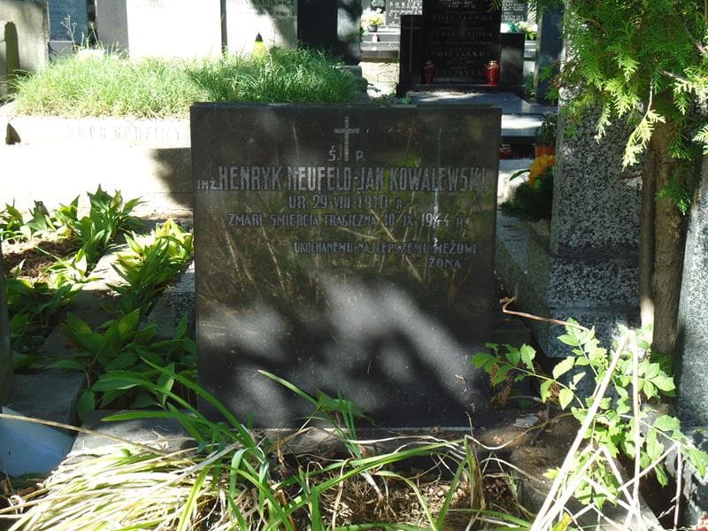 Zdjęcie grobu Henryk (jan) Neufeld (kowalewski) (2)