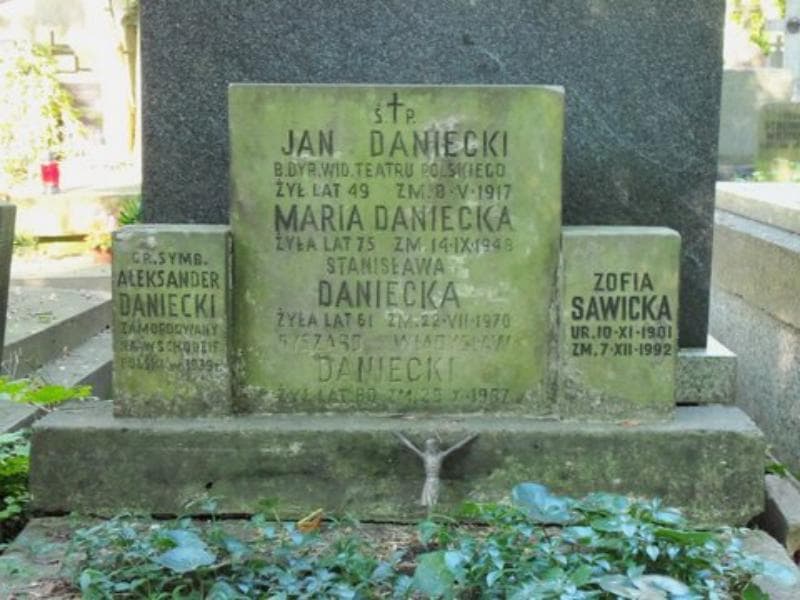 Zdjęcie grobu Jan Daniecki (2)