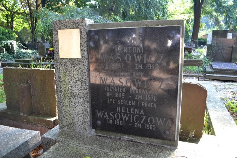 Zdjęcie grobu Antoni Wąsowicz (2)