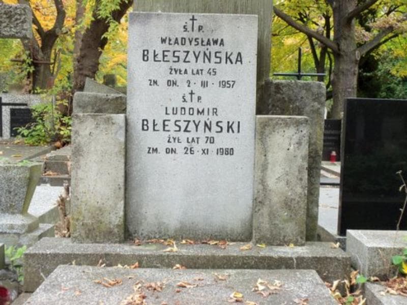 Zdjęcie grobu Ludomir Błeszyński (2)
