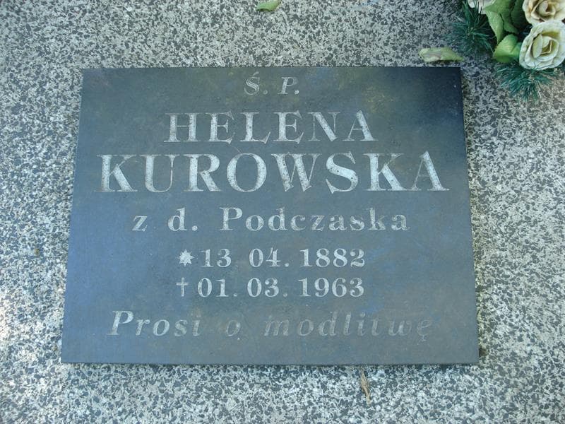 Zdjęcie grobu Teresa Kurowska (2)
