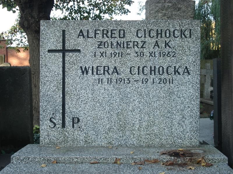 Zdjęcie grobu Wiera Cichocka (2)