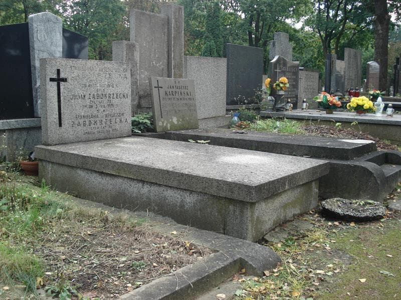 Zdjęcie grobu Julian Zabokrzecki (1)