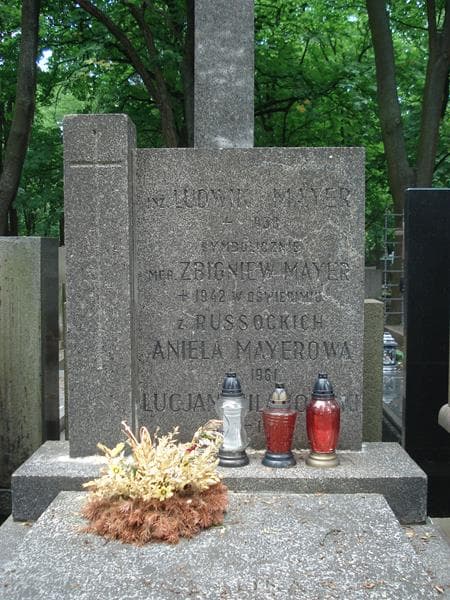 Zdjęcie grobu Lucjan Milanowski (1)