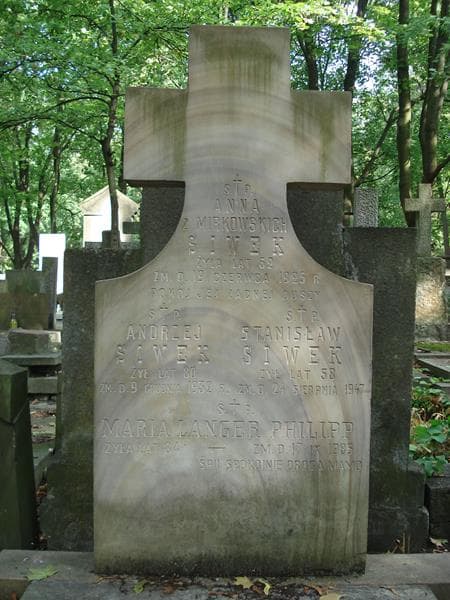 Zdjęcie grobu Maria Langer Philipp (2)