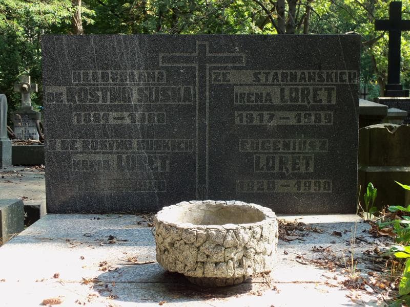 Zdjęcie grobu Władysława De Rostwo Suska (2)