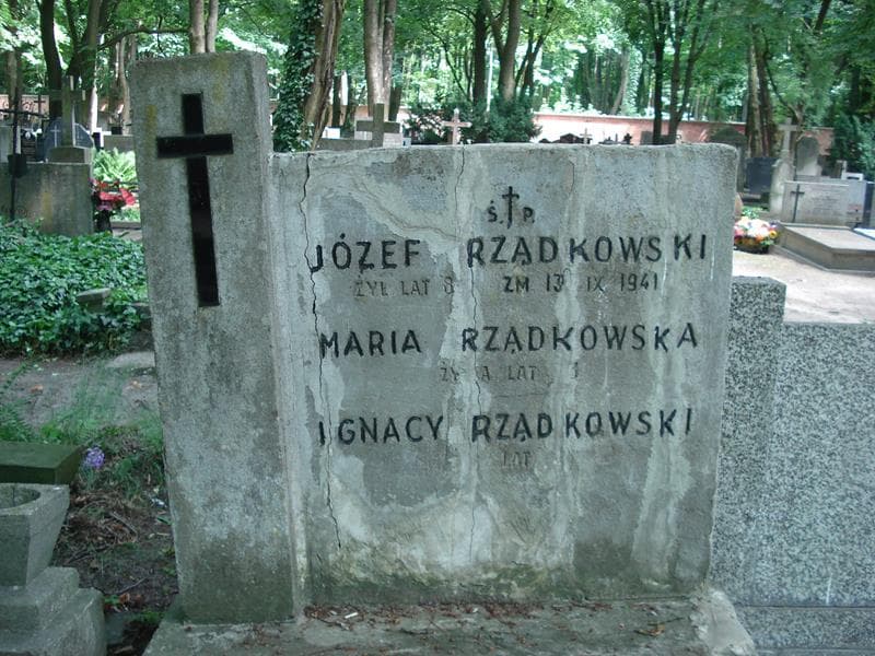 Zdjęcie grobu Ignacy Rządkowski (1)