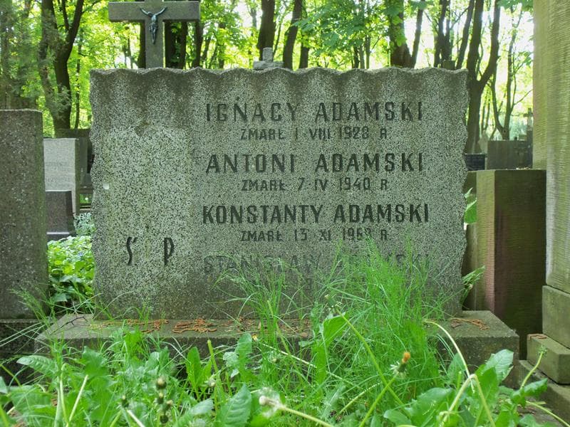 Zdjęcie grobu Konstanty Adamski (2)