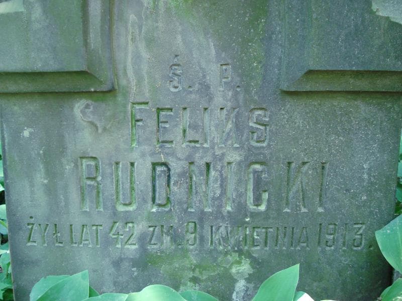 Zdjęcie grobu Feliks Rudnicki (2)