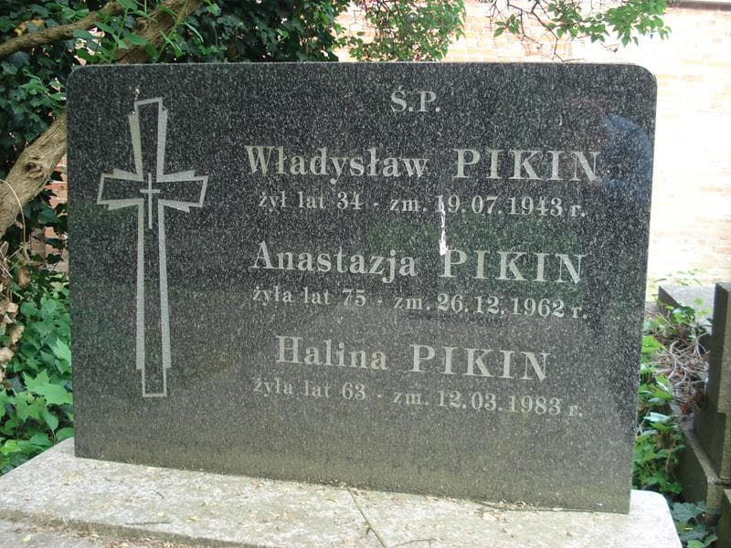 Zdjęcie grobu Anastazja Pikin (1)