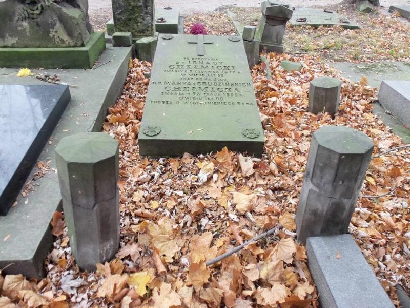 Zdjęcie grobu: Ignacy Chełmicki