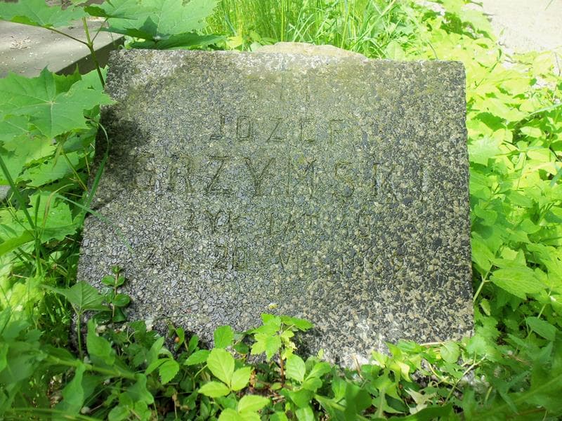 Zdjęcie grobu Józef Grzymski (1)