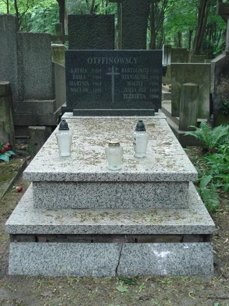 Zdjęcie grobu: Wacław Offinowski
