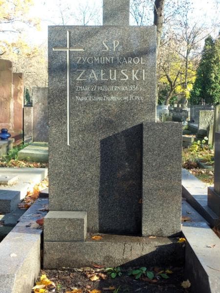 Zdjęcie grobu Zygmunt Karol Załuski (2)