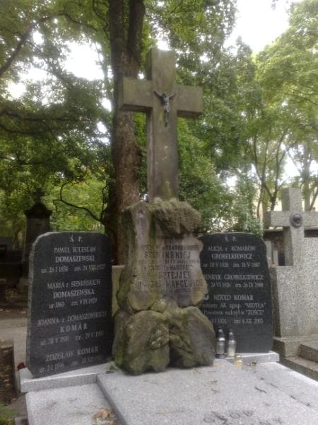 Zdjęcie grobu Paweł Bolesław Domaszewski (1)
