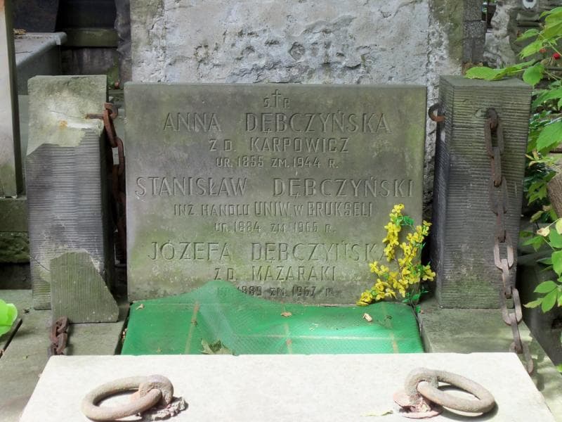 Zdjęcie grobu Józefa Dębczyńska (2)