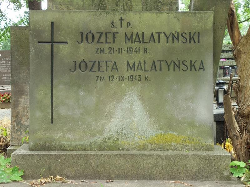 Zdjęcie grobu Józef Malatyński (2)