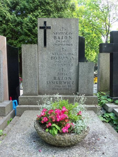 Zdjęcie grobu Władysława Bojarska (2)