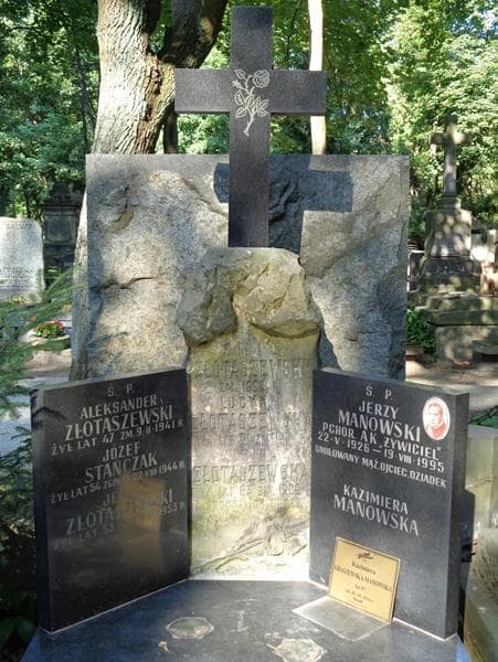 Zdjęcie grobu Jerzy Manowski (2)