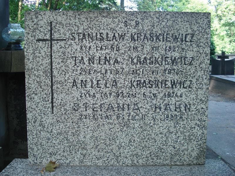 Zdjęcie grobu Stefania Hahn (2)