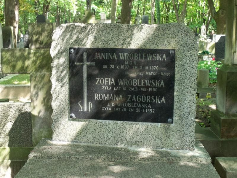Zdjęcie grobu Zofia Wróblewska (2)