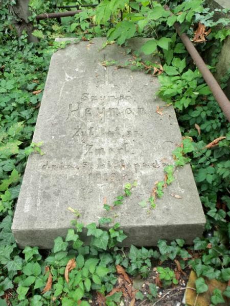 Zdjęcie grobu Szymon Heyman (2)