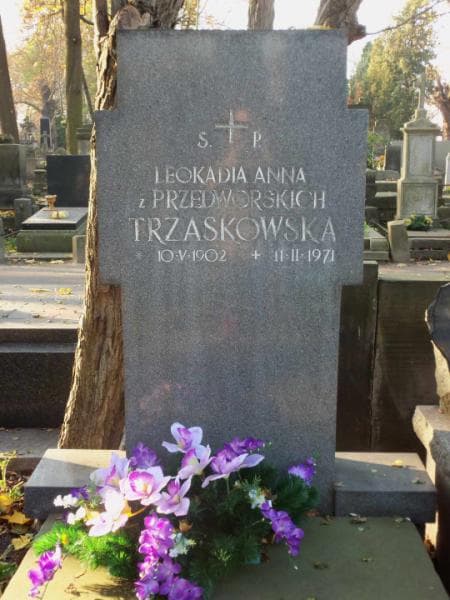 Zdjęcie grobu Leokadia Anna Trzaskowska (2)
