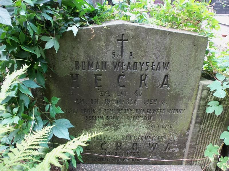 Zdjęcie grobu Bronisława Hęćkowa (2)