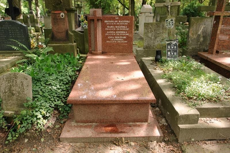 Zdjęcie grobu Bronisław Bagiński (1)