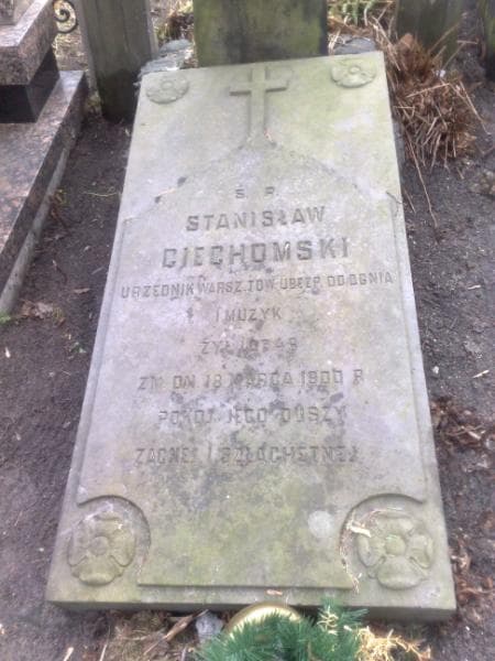 Zdjęcie grobu Stanisław Ciechomski (2)