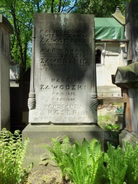 Zdjęcie grobu Konstanty Hoser (2)