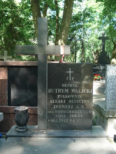 Zdjęcie grobu Henryk Butrym Walicki (2)