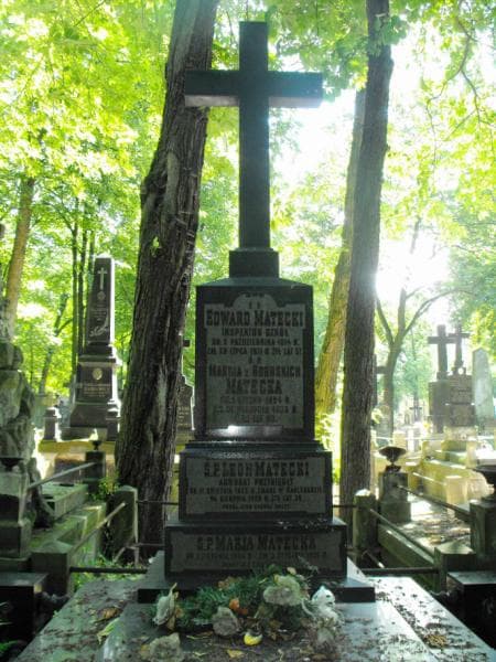 Zdjęcie grobu Leon Matecki (2)