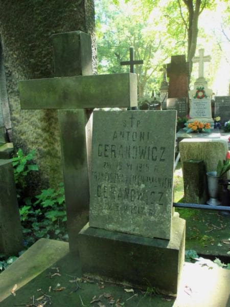 Zdjęcie grobu Franciszka Ceranowicz (2)