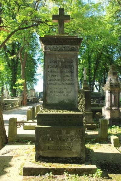 Zdjęcie grobu Piotr Le Brun (2)