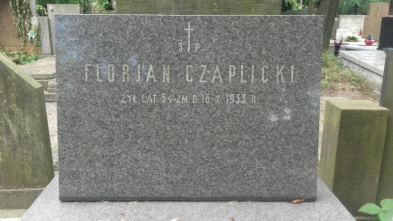 Zdjęcie grobu Florjan Czaplicki (2)