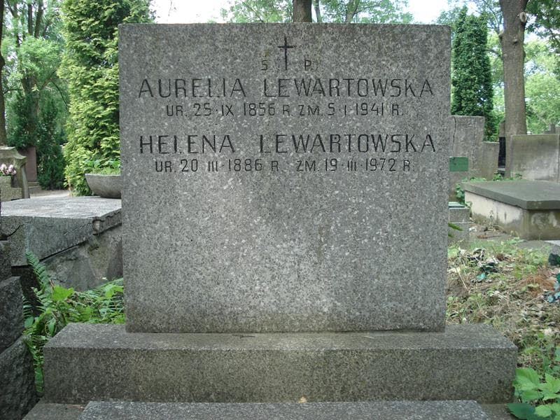 Zdjęcie grobu Aurelia Lewartowska (2)